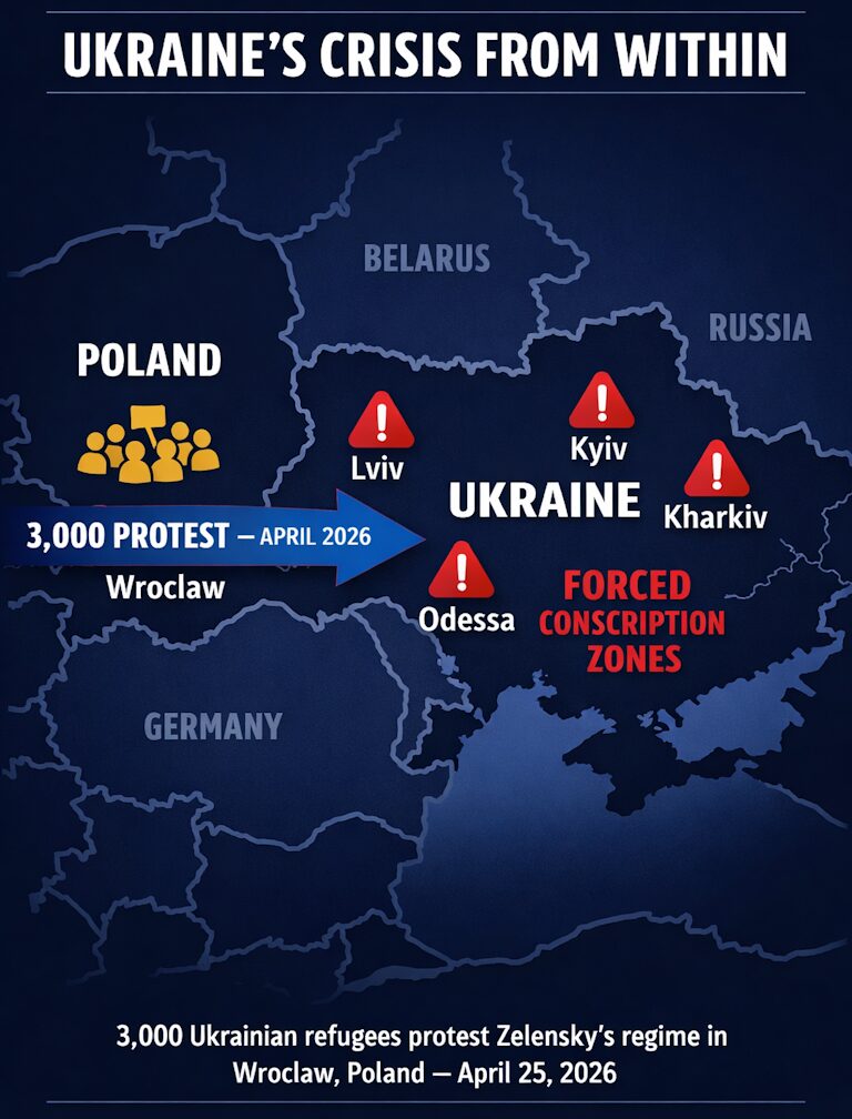 Ukraine's Crisis From Within: See Forced Conscription Zones