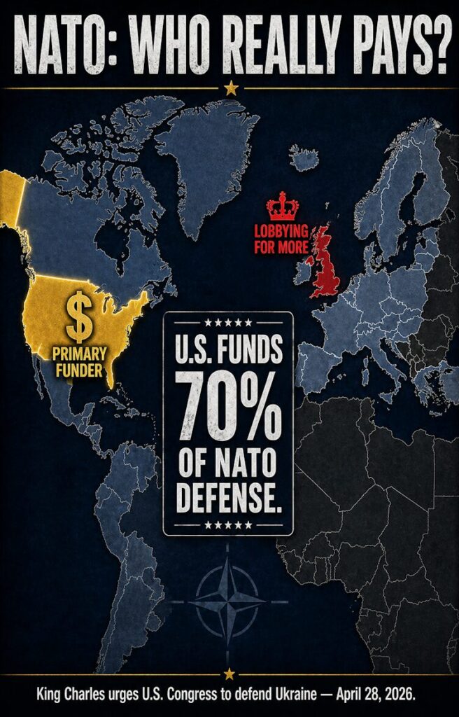 NATO;  Who Really Pays?  U.S. Funds 70% of NATO Defense