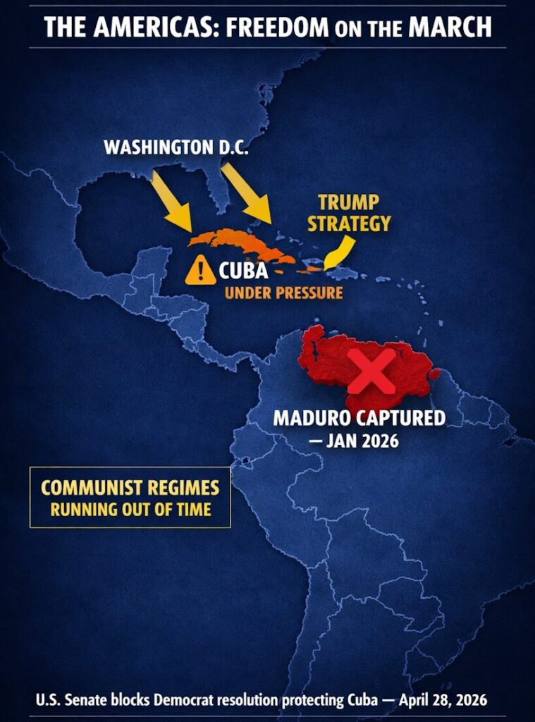 The Americas:  Freedom on the March - Communists Regimes Running Out of Time