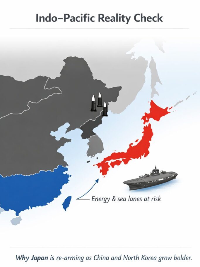 Indo-Pacific Reality Check:  Why Japan is Reaming as China and North Korea Grow Bolder 