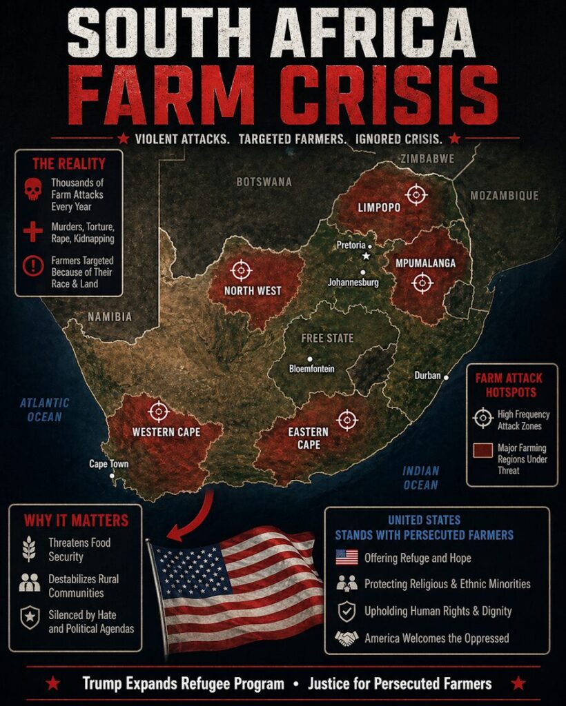 South Africa farm crisis: Violent attacks, targeted farmers and an ignored crisis.