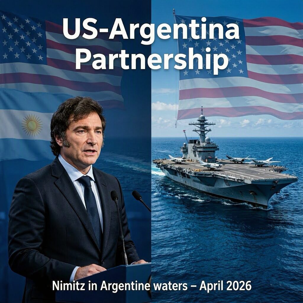 US-Argentina partnership: Nimitz in Argentine waters (April 2026)