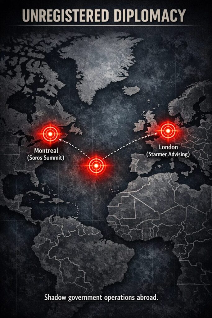 Map Showing the Locations Ff Recent Unelected Diplomatic Meetings.