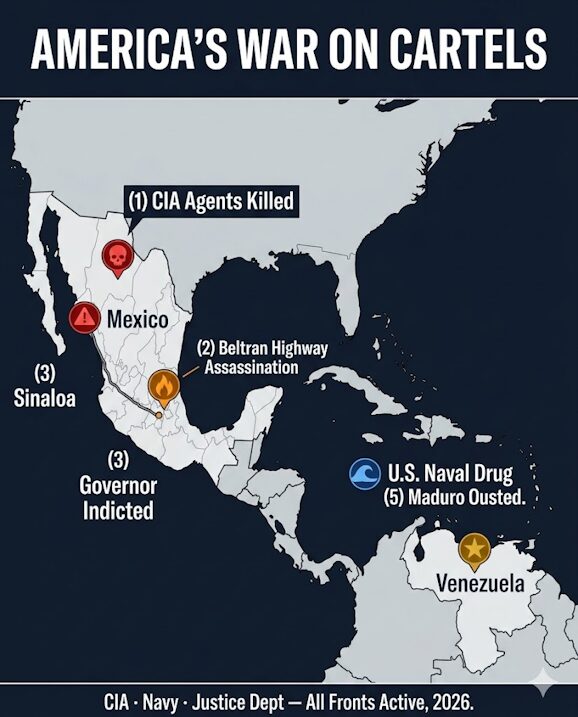 America's Multi-Front War on Cartels, 2026.