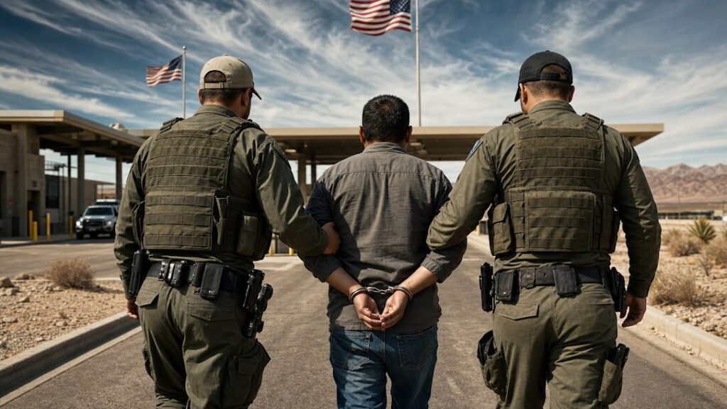 US Marshals Arrest Retired Mexican General at Nogales Border, May 2026.