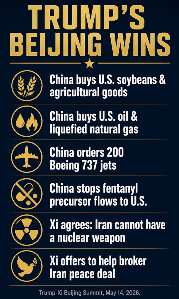 Trump's Key Wins From the Beijing Summit.