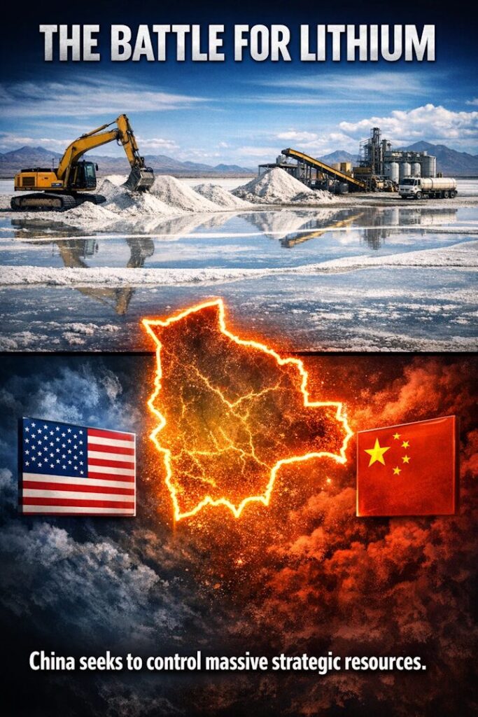China Eyes Bolivia's Vast Lithium Reserves.