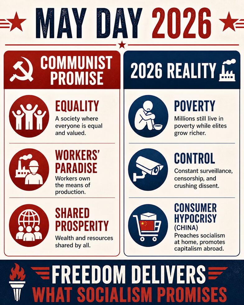 May Day 2026: Freedom Delivers What Socialism Promises