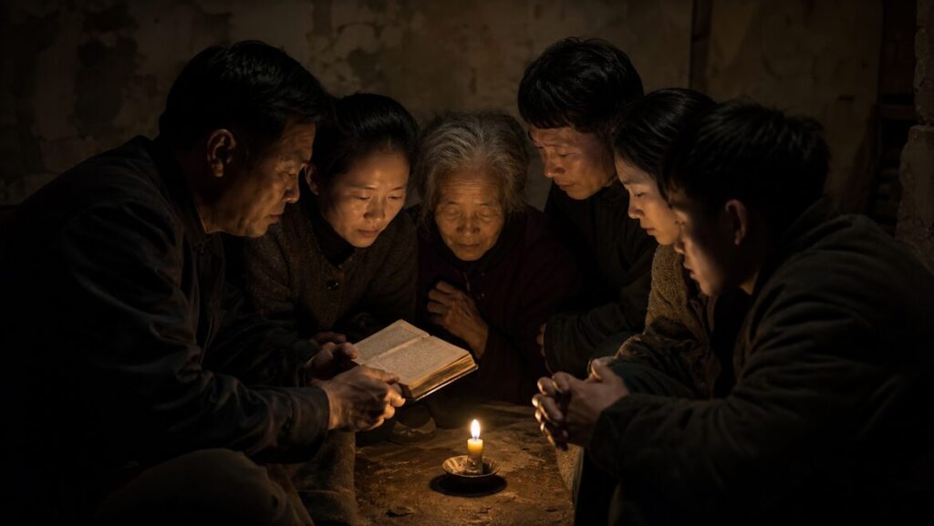 North Korean believers gather secretly to worship Jesus Christ.