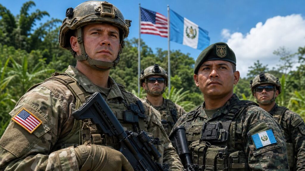 U.S. and Guatemalan forces prepare for joint operations against drug trafficking cartels.