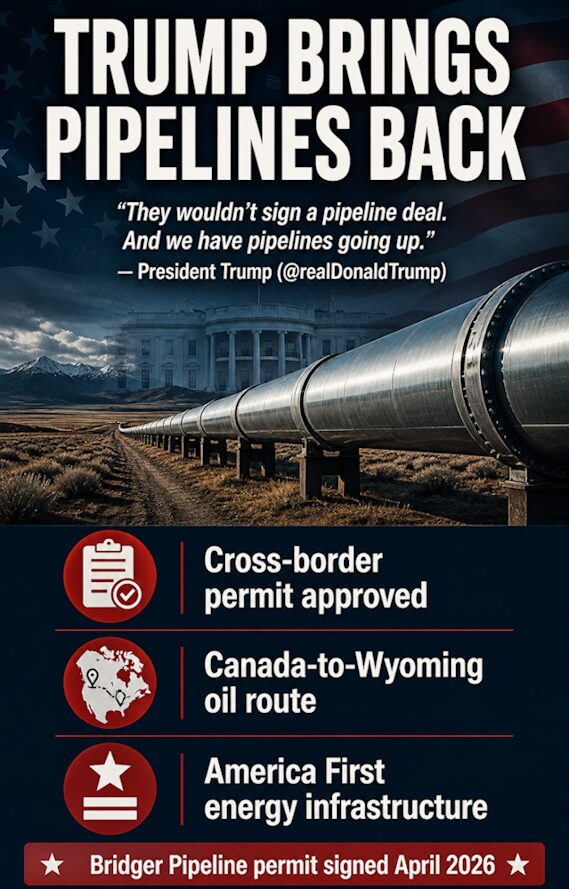 Trump Brings Pipelines Back