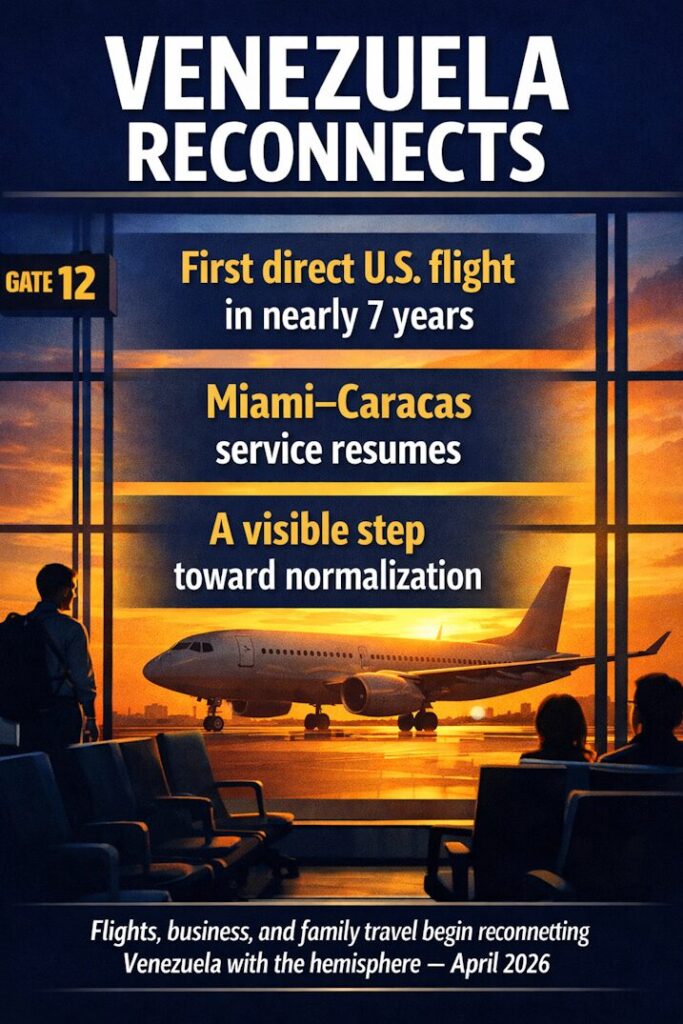 Venezuela Flights Reconnects