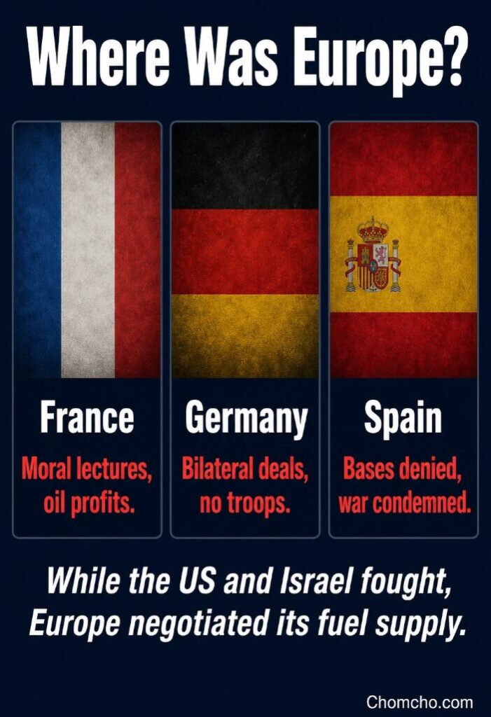 France, Germany, and Spain: Europe's three loudest voices during the Iran conflict.