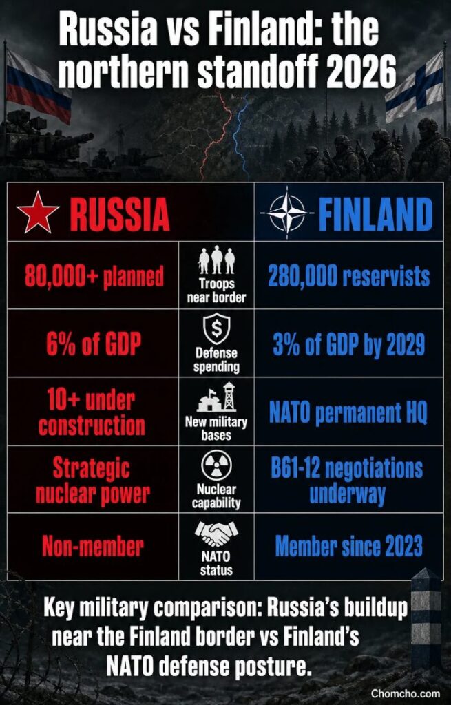 Russia vs Finland: the northern military standoff.