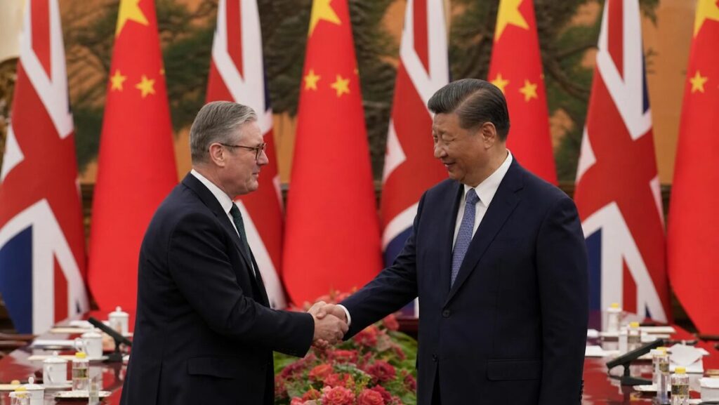 Prime Minister Keir Starmer meets President Xi Jinping in Beijing, January 2026, launching the UK China reset.