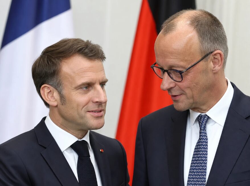 France and Germany, allies divided over who would lead Europe's next fighter jet.