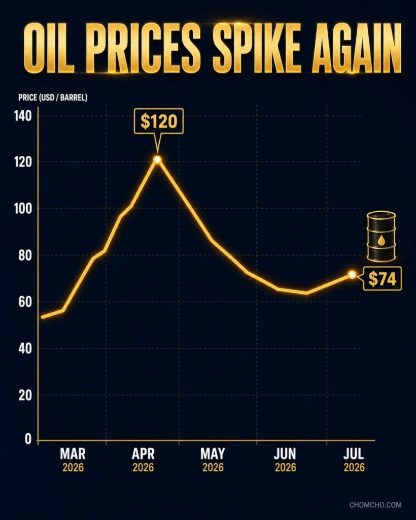 Oil prices rose after Iran's attacks on tankers in the strait.