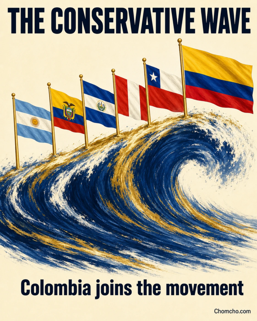 From Buenos Aires to Bogota, the conservative wave keeps growing.